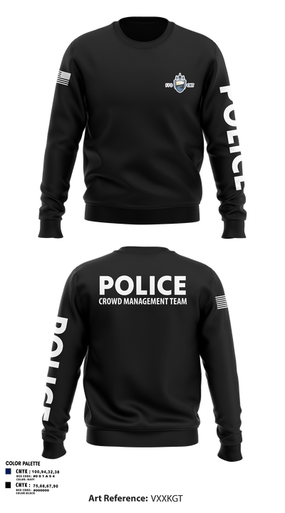 Fargo PD CMT 18649595 Crew Neck Sweatshirt - 104