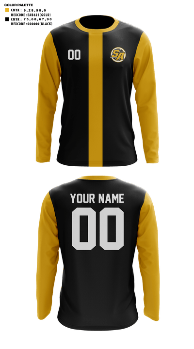 Saint Anthony's High School Soccer 41250337 Long Sleeve Performance Shirt - 41