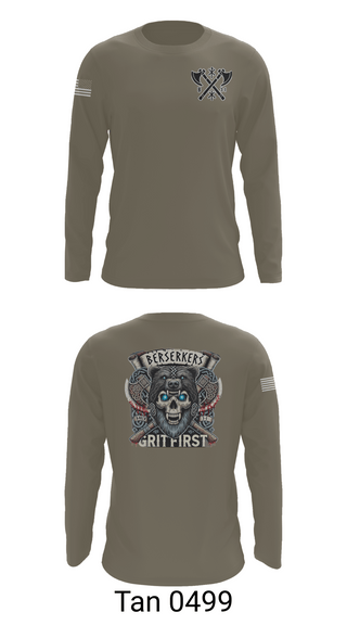 Long Sleeve Performance Shirt, Baker 3-509th 3rd Plt 1st squad, Army, Teamtime, Team time, sublimation, custom sports apparel, team uniforms, spirit wear, spiritwear, sports uniforms, custom shirts, team store, custom team store, fundraiser sports, apparel fundraiser