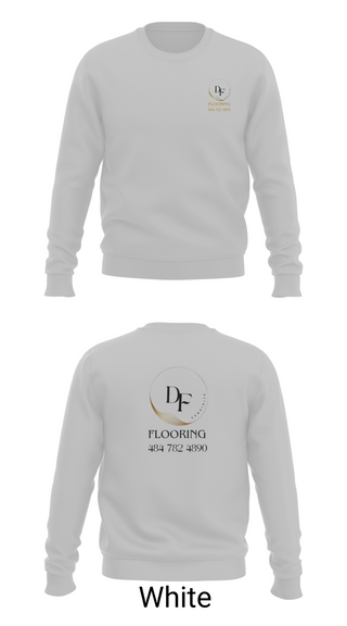 Crew Neck Sweatshirt, DF EXQUISITE FLOORING, , Teamtime, Team time, sublimation, custom sports apparel, team uniforms, spirit wear, spiritwear, sports uniforms, custom shirts, team store, custom team store, fundraiser sports, apparel fundraiser