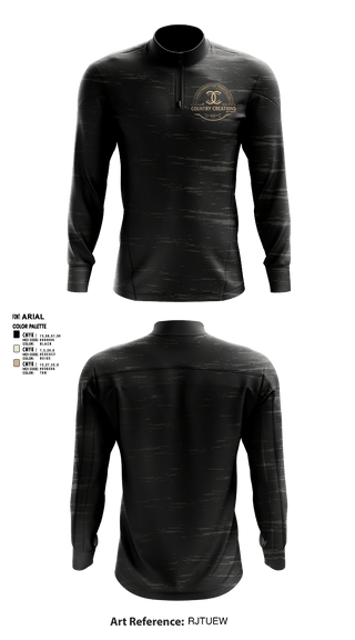 Quarter Zip Jacket, Country Creations by Bob, , Teamtime, Team time, sublimation, custom sports apparel, team uniforms, spirit wear, spiritwear, sports uniforms, custom shirts, team store, custom team store, fundraiser sports, apparel fundraiser