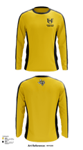 Hubbard Middle School Cheer 37740474 Long Sleeve Performance Shirt - 118