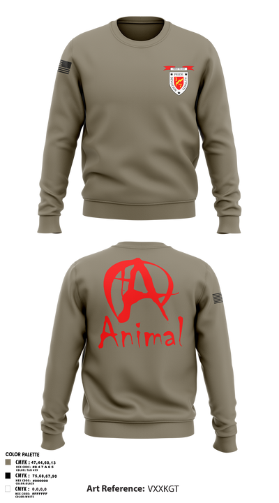 undefined Crew Neck Sweatshirt - 1