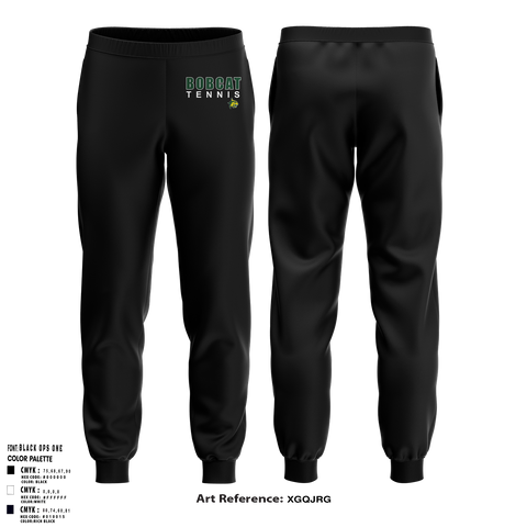 Joggers, Bobcat Tennis, Tennis, Teamtime, Team time, sublimation, custom sports apparel, team uniforms, spirit wear, spiritwear, sports uniforms, custom shirts, team store, custom team store, fundraiser sports, apparel fundraiser