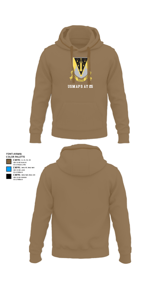 Hoodie, USMAPS AY 25, Army, Teamtime, Team time, sublimation, custom sports apparel, team uniforms, spirit wear, spiritwear, sports uniforms, custom shirts, team store, custom team store, fundraiser sports, apparel fundraiser