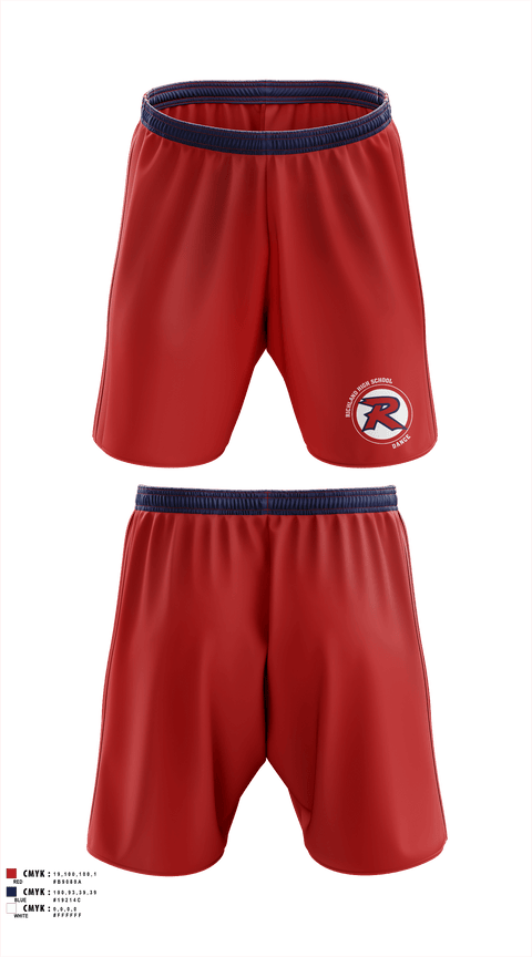 Athletic Shorts With Pockets, Richland High School Dance, Spirit Store, Teamtime, Team time, sublimation, custom sports apparel, team uniforms, spirit wear, spiritwear, sports uniforms, custom shirts, team store, custom team store, fundraiser sports, apparel fundraiser