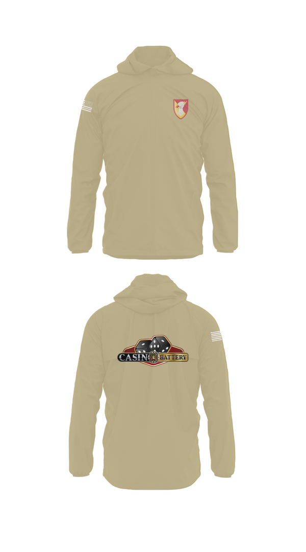 Windbreaker, Charlie Battery, 1st Battalion 1st Air Defense Artillery Regiment, , Teamtime, Team time, sublimation, custom sports apparel, team uniforms, spirit wear, spiritwear, sports uniforms, custom shirts, team store, custom team store, fundraiser sports, apparel fundraiser