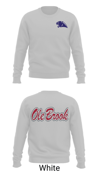 Crew Neck Sweatshirt, Brookhaven High School Track, Track & Field, Teamtime, Team time, sublimation, custom sports apparel, team uniforms, spirit wear, spiritwear, sports uniforms, custom shirts, team store, custom team store, fundraiser sports, apparel fundraiser