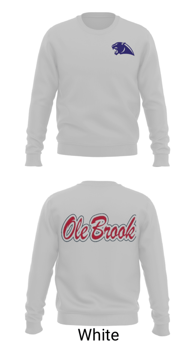 Brookhaven High School Track 8766995 Crew Neck Sweatshirt - 2