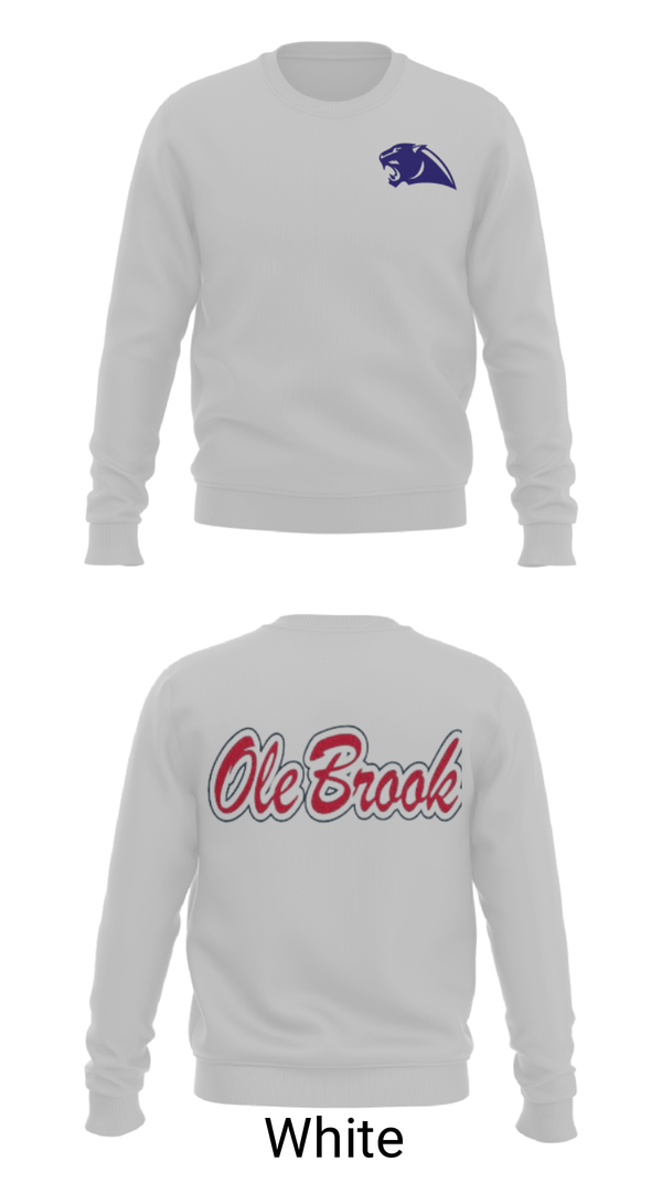 Crew Neck Sweatshirt, Brookhaven High School Track, Track & Field, Teamtime, Team time, sublimation, custom sports apparel, team uniforms, spirit wear, spiritwear, sports uniforms, custom shirts, team store, custom team store, fundraiser sports, apparel fundraiser
