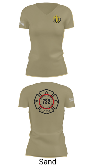 Womens Short Sleeve Vneck Shirt, Woonsocket, Fire Department, Teamtime, Team time, sublimation, custom sports apparel, team uniforms, spirit wear, spiritwear, sports uniforms, custom shirts, team store, custom team store, fundraiser sports, apparel fundraiser