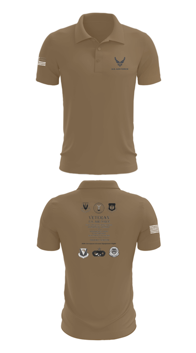 Ramstein AGE 81077227 Short Sleeve Performance Polo - 7