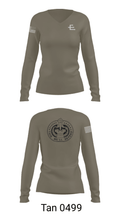 E/701 95289078 Women's Long Sleeve V-neck Shirt - 77