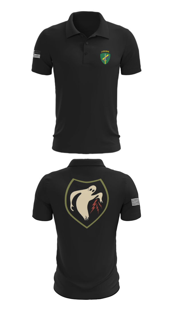 Short Sleeve Performance Polo, 325th Tactical PSYOP Co. (A), Army, Teamtime, Team time, sublimation, custom sports apparel, team uniforms, spirit wear, spiritwear, sports uniforms, custom shirts, team store, custom team store, fundraiser sports, apparel fundraiser