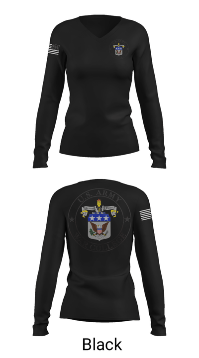 AWC 88158143 Women's Long Sleeve V-neck Shirt - 37