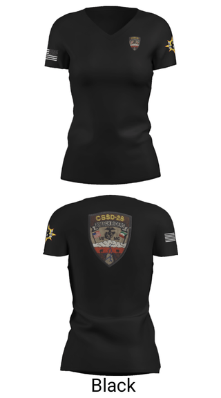 Women's Short Sleeve Vneck Shirt, CSSD 28, Marines, Teamtime, Team time, sublimation, custom sports apparel, team uniforms, spirit wear, spiritwear, sports uniforms, custom shirts, team store, custom team store, fundraiser sports, apparel fundraiser