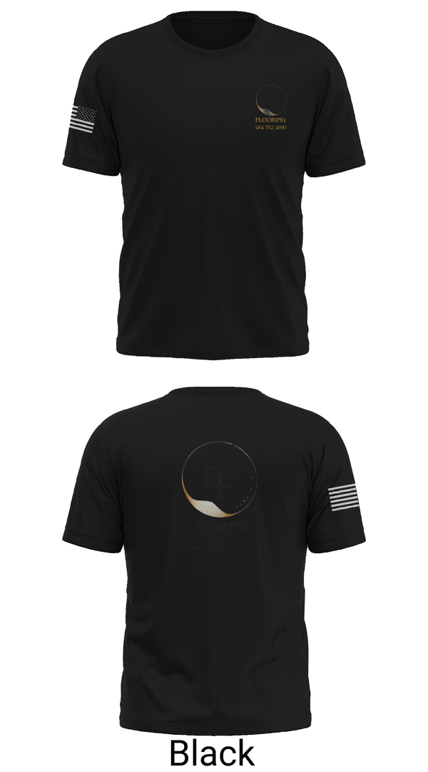 Short Sleeve Performance Shirt, DF EXQUISITE FLOORING, , Teamtime, Team time, sublimation, custom sports apparel, team uniforms, spirit wear, spiritwear, sports uniforms, custom shirts, team store, custom team store, fundraiser sports, apparel fundraiser