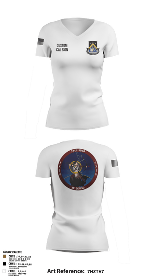 Womens Short Sleeve Vneck Shirt, 24th MDSB, , Teamtime, Team time, sublimation, custom sports apparel, team uniforms, spirit wear, spiritwear, sports uniforms, custom shirts, team store, custom team store, fundraiser sports, apparel fundraiser