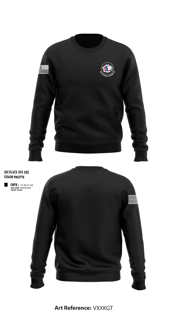 Crew Neck Sweatshirt, Culture Clothing Co., , Teamtime, Team time, sublimation, custom sports apparel, team uniforms, spirit wear, spiritwear, sports uniforms, custom shirts, team store, custom team store, fundraiser sports, apparel fundraiser