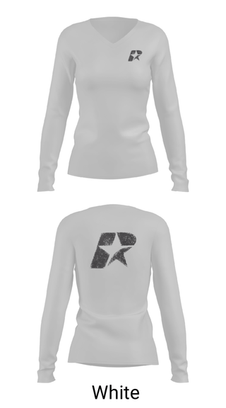 Women's Long Sleeve Vneck Shirt, DMV HOOPSTARZ, Men's Basketball, Teamtime, Team time, sublimation, custom sports apparel, team uniforms, spirit wear, spiritwear, sports uniforms, custom shirts, team store, custom team store, fundraiser sports, apparel fundraiser