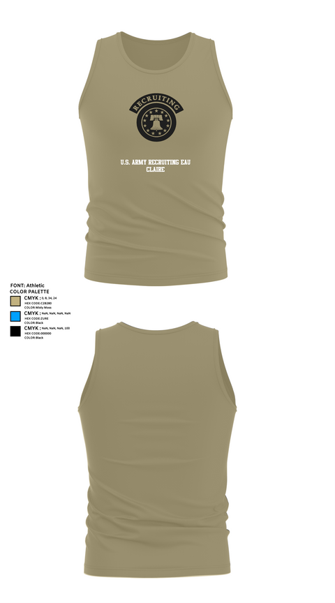 Tank Top, U.S. Army Recruiting Eau Claire, Army, Teamtime, Team time, sublimation, custom sports apparel, team uniforms, spirit wear, spiritwear, sports uniforms, custom shirts, team store, custom team store, fundraiser sports, apparel fundraiser