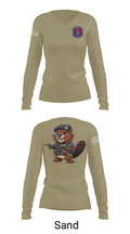 315th SFS 85031138 Women's Long Sleeve V-neck Shirt - 97