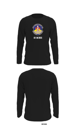 Long Sleeve Performance Shirt, 18 MDSS, Air Force, Teamtime, Team time, sublimation, custom sports apparel, team uniforms, spirit wear, spiritwear, sports uniforms, custom shirts, team store, custom team store, fundraiser sports, apparel fundraiser