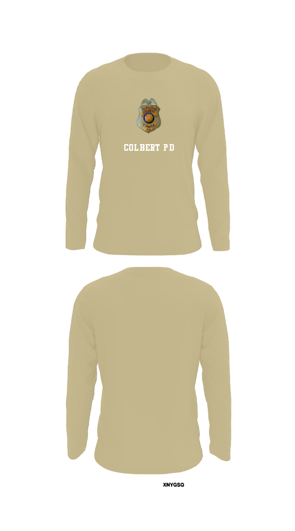 Long Sleeve Performance Shirt, Colbert PD, Police, Teamtime, Team time, sublimation, custom sports apparel, team uniforms, spirit wear, spiritwear, sports uniforms, custom shirts, team store, custom team store, fundraiser sports, apparel fundraiser