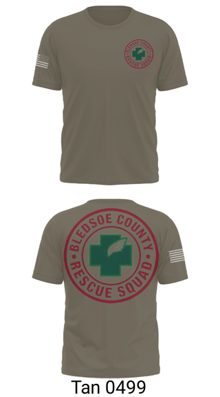 Short Sleeve Performance Shirt, Bledsoe County Rescue Squad, , Teamtime, Team time, sublimation, custom sports apparel, team uniforms, spirit wear, spiritwear, sports uniforms, custom shirts, team store, custom team store, fundraiser sports, apparel fundraiser