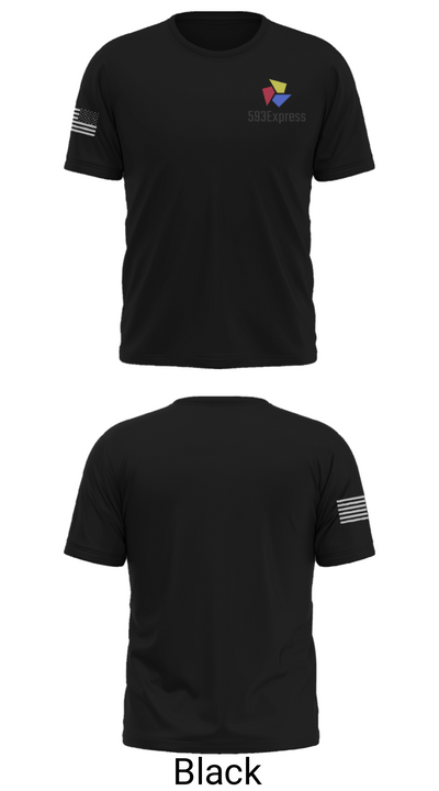 593 Express 37808330 Short Sleeve Performance Shirt - 30