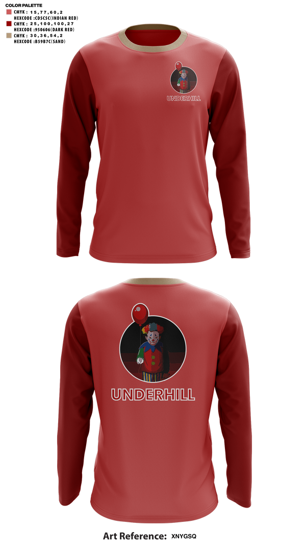 Long Sleeve Performance Shirt, Underhill, Baseball, Teamtime, Team time, sublimation, custom sports apparel, team uniforms, spirit wear, spiritwear, sports uniforms, custom shirts, team store, custom team store, fundraiser sports, apparel fundraiser