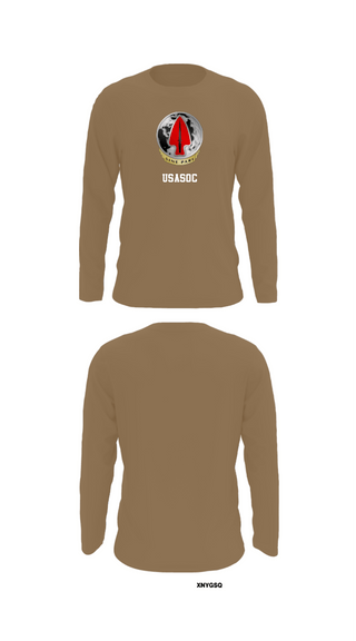 Long Sleeve Performance Shirt, Usasoc, Army, Teamtime, Team time, sublimation, custom sports apparel, team uniforms, spirit wear, spiritwear, sports uniforms, custom shirts, team store, custom team store, fundraiser sports, apparel fundraiser