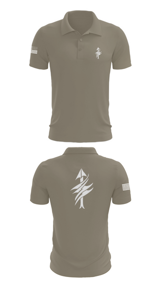 Short Sleeve Performance Polo, 3rd Battalion 2nd Marines Scout Sniper Platoon, Marines, Teamtime, Team time, sublimation, custom sports apparel, team uniforms, spirit wear, spiritwear, sports uniforms, custom shirts, team store, custom team store, fundraiser sports, apparel fundraiser
