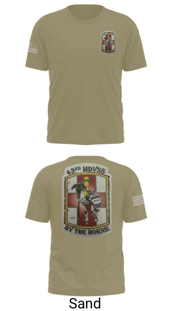 Short Sleeve Performance Shirt, 43rd Medical Detachment, , Teamtime, Team time, sublimation, custom sports apparel, team uniforms, spirit wear, spiritwear, sports uniforms, custom shirts, team store, custom team store, fundraiser sports, apparel fundraiser