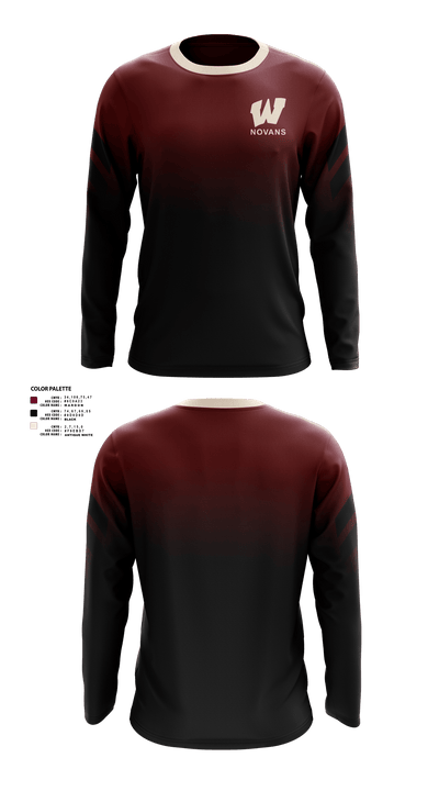 Novans 56834434 Long Sleeve Performance Shirt - 1