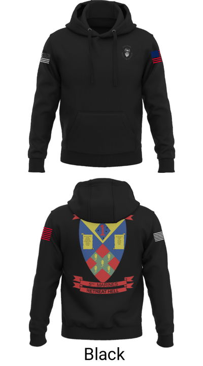 2nd battalion , 5th marines 24744641 Hoodie - 33