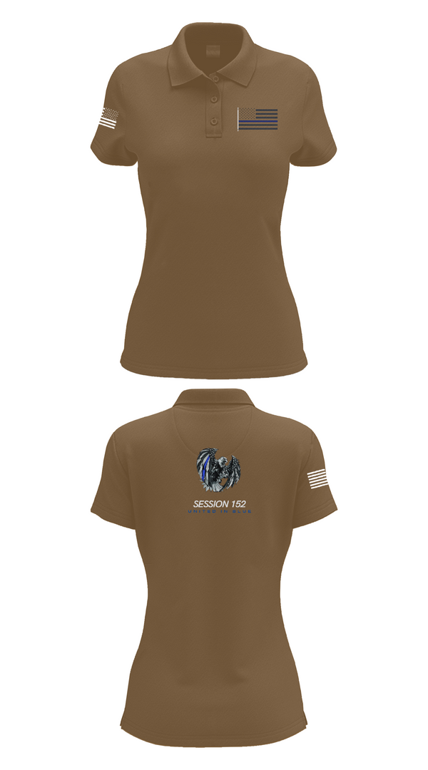 Womens Short Sleeve Performance Polo, Session 152, Police, Teamtime, Team time, sublimation, custom sports apparel, team uniforms, spirit wear, spiritwear, sports uniforms, custom shirts, team store, custom team store, fundraiser sports, apparel fundraiser