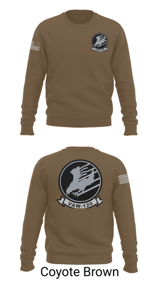 Crew Neck Sweatshirt, VAW-120, , Teamtime, Team time, sublimation, custom sports apparel, team uniforms, spirit wear, spiritwear, sports uniforms, custom shirts, team store, custom team store, fundraiser sports, apparel fundraiser