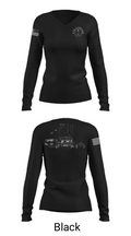 B Co. 1-126AVN 81837658 Women's Long Sleeve V-neck Shirt - 37