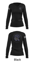 1184th DDSB 35195417 Women's Long Sleeve V-neck Shirt - 37