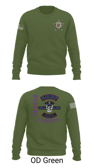 Crew Neck Sweatshirt, Bluecrew law enforcement motorcycle club, , Teamtime, Team time, sublimation, custom sports apparel, team uniforms, spirit wear, spiritwear, sports uniforms, custom shirts, team store, custom team store, fundraiser sports, apparel fundraiser