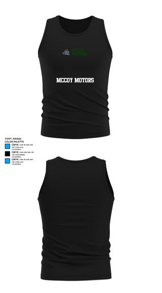 Tank Top, McCoy Motors, , Teamtime, Team time, sublimation, custom sports apparel, team uniforms, spirit wear, spiritwear, sports uniforms, custom shirts, team store, custom team store, fundraiser sports, apparel fundraiser