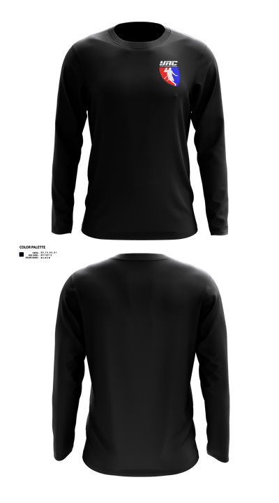 YAC Flag League 96225173 Long Sleeve Performance Shirt 1