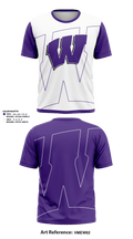 Wilburton High School Football 75859380 Short Sleeve Performance Shirt - 41