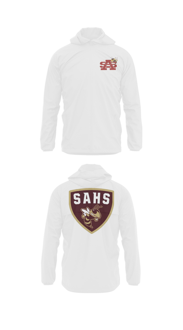 Windbreaker, St Augustine Yellow Jackets, Swimming, Teamtime, Team time, sublimation, custom sports apparel, team uniforms, spirit wear, spiritwear, sports uniforms, custom shirts, team store, custom team store, fundraiser sports, apparel fundraiser