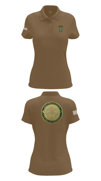 Echo 20th SFG 63666097 Women's Short Sleeve Performance Polo  - 14