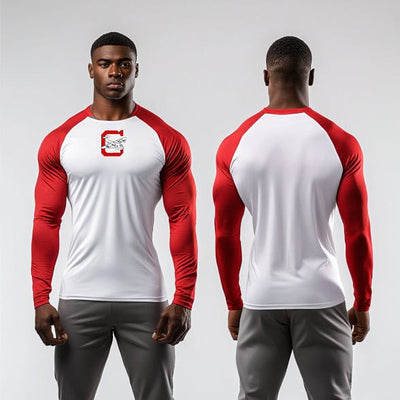 Columbiana High School Basketball 83089115 Long Sleeve Performance Shirt - 41