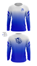 Danville High School Basketball 90847511 Long Sleeve Performance Shirt - 1