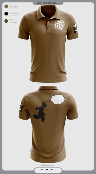 Short Sleeve Performance Polo, CYD Inc, , Teamtime, Team time, sublimation, custom sports apparel, team uniforms, spirit wear, spiritwear, sports uniforms, custom shirts, team store, custom team store, fundraiser sports, apparel fundraiser