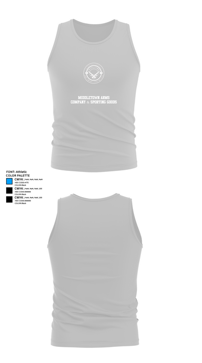 Middletown Arms Company & Sporting Goods 88035100 Tank Top - 13